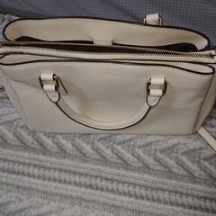 Coach コーチ ショルダーストラップ付きバッグ ホワイト白の画像