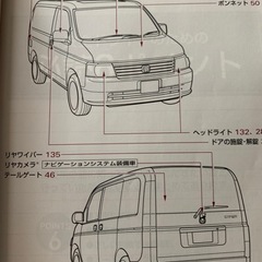 取扱説明書ホンダステップワゴンの画像