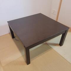 【無印良品】家具 テーブル こたつ こたつ用ふとん付きの画像