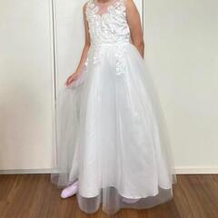 【値下】angel babyドレス　140 ピアノ発表会の画像