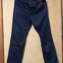 メンズ スラックス ネイビー ウエスト84