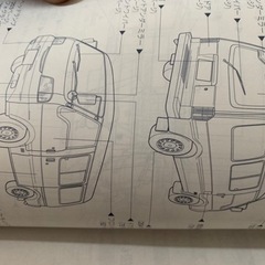 日産バネットバン取扱説明書の画像