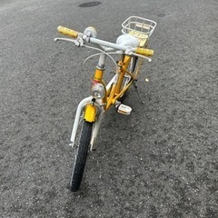 自転車18インチ【Vespaイエロー】2013年製
