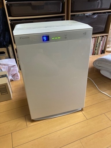 ダイキン空気清浄機　使用期間少ない