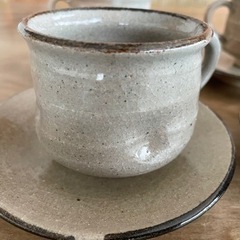 唐津焼カップ&ソーサー5客セットの画像