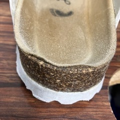 K2405-187 Hawkins コルクサンダル サイズ:37(23.5〜24.0cm) キズ汚れめくれ有りの画像