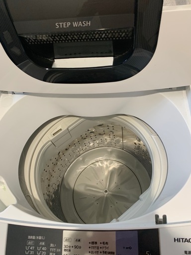 洗濯機 HITACHI 2017年製