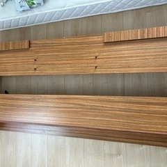 家具 ベッド ダブルベッドの画像