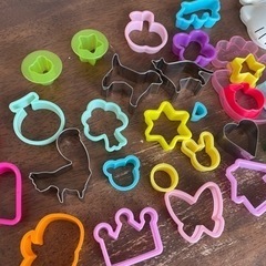 「お話し中」クッキー型 たくさんの画像