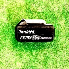 ♦️美品♦️マキタ純正18V・BL1850・5.0A リチウムイオン　バッテリーの画像