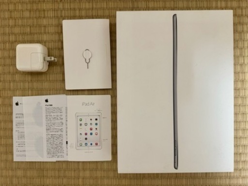 【美品】Apple iPad Air2 64GB SIMフリー スペースグレイ
