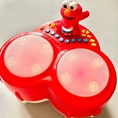 超レア　セサミストリート　話す、光る、音楽に合わせて遊べる太鼓