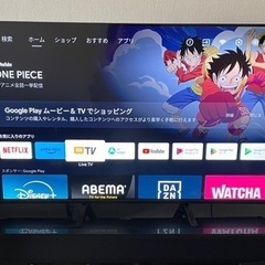 チューナーレステレビ 4K 50 ORION オリオン Android11 スマートテレビ AEUD-50D