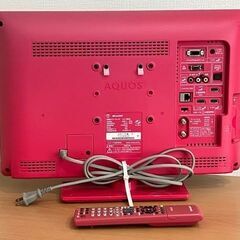 【値下げ】シャープ液晶カラーテレビの画像