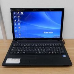 Lenovo G575 AMD E-450AP 1.65GHz RAM2GB HDD320GB Win7 ノートPC ノートパソコン 15.6型ワイド 札幌 西区 西野の画像