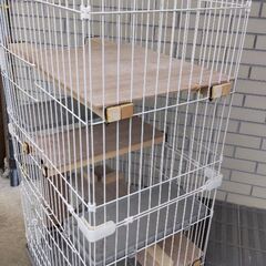 譲渡先決まりました。子猫用飼育ケージ