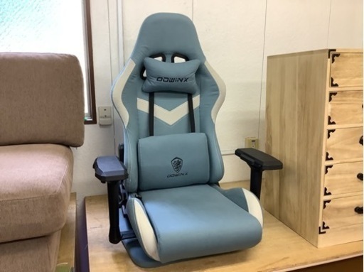【リサイクルサービス八光】幅55cm　Dowinx ゲーミング座椅子 ファブリック ゲーミングチェア