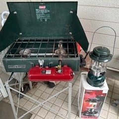 アウトドア　バーナー　ランタン　セット