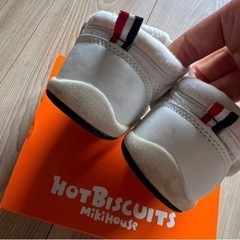 MIKIHOUSE ミキハウス ホットビスケッツ ベビーサンダル 14cmの画像