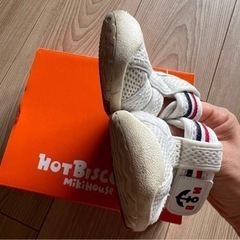 MIKIHOUSE ミキハウス ホットビスケッツ ベビーサンダル 14cmの画像