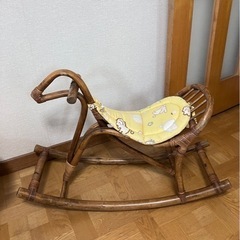 子供用 木馬 レトロ アンティークの画像