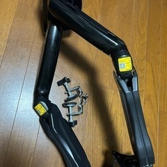 2画面用のモニターアーム