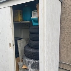 家具 収納家具 物置の画像