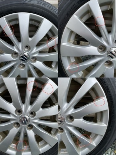 【取引中】スズキ　スイフト純正ホイール 185/55/R16