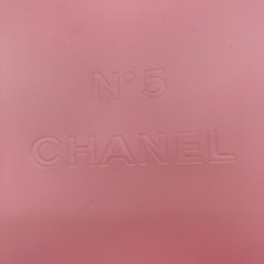 シャネル◆ビニールバッグ◆ノベルティ◆ピンク◆No.５の画像