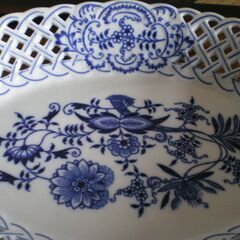 チェコスロバキア製　バスケット皿の画像