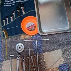 KTC ケイティーシー 56点組 9.5SQ BR390入組み 両開きメタルケースセット+おまけの工具付きの画像