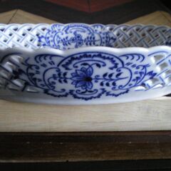 チェコスロバキア製　バスケット皿の画像