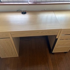 IKEA MICKE 机と引き出しユニットセットの画像