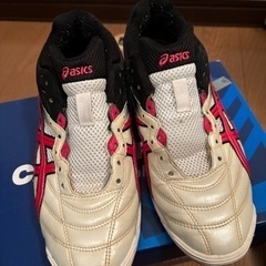 asicsフットサルシューズ　24cm ヒモなし