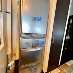 冷蔵庫(使用感あり)５月９日か１０日希望の画像