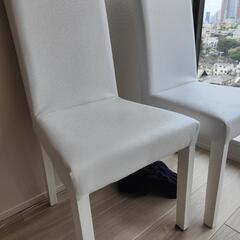 [幅75] 2人用 3点セット ダイニングテーブルセット ガラストップ 家具 ダイニングセットの画像