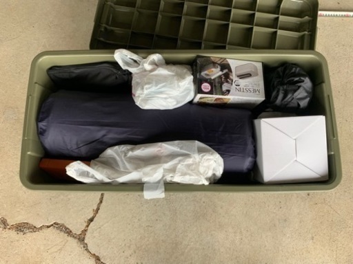 キャンプ道具 商談中