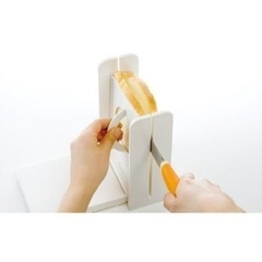 ☆未使用品☆ 食パンカットガイド DX  カット補助プレート付 の画像