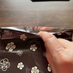 【未使用】花柄・猫柄のビニール袋　5枚セットの画像