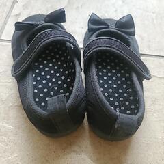 女の子フォーマルリボン靴の画像