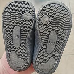 女の子フォーマルリボン靴の画像