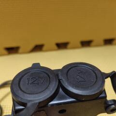 バイク用（車用も）充電ケーブル（アクセサリーソケット二つの画像