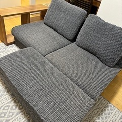 【美品】収納つきソファ