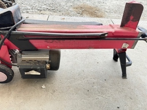 電動薪割り機、油圧式、中古品、