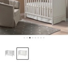 IKEA ベビーベッドの画像