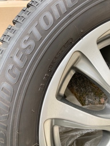 ブリジストン  VRX スタッドレスタイヤ(215/60R16) ホイール(16インチ　6.5J インセット38 PCD114.3)付