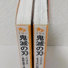 鬼滅の刃 ノベライズ ～炭治郎と禰豆子、運命のはじまり編～ &～きょうだいの絆と鬼殺隊編～二冊セットの画像