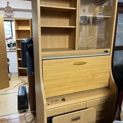 ライティングデスク　机　学習机　コクヨ　収納家具　作業机
