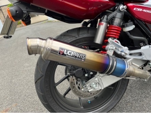 CB400SF CB400SB LCI チタンマフラー