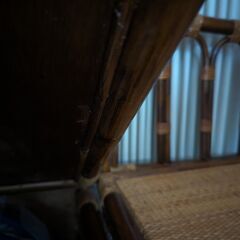 ヴィンテージラタンソファー（ひとりがけ3個セット）の画像